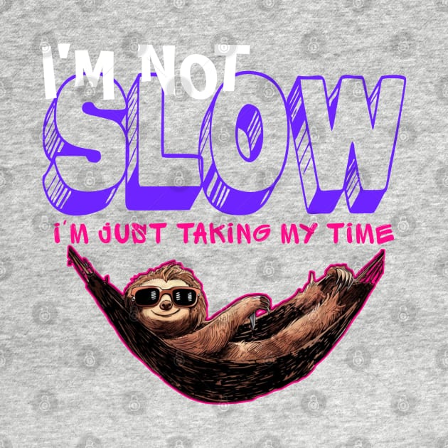 Funny sloth by Qrstore
